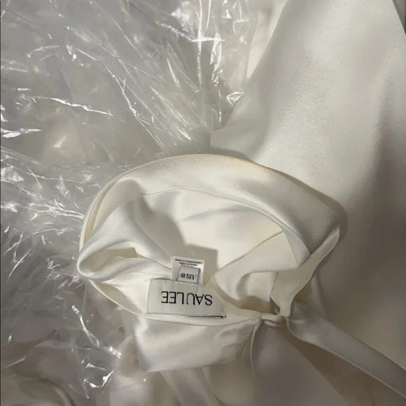 PENELOPE BACKLESS SATIN GOWN - Picture 6 of 6